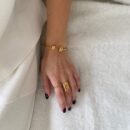gold cuff bracelet