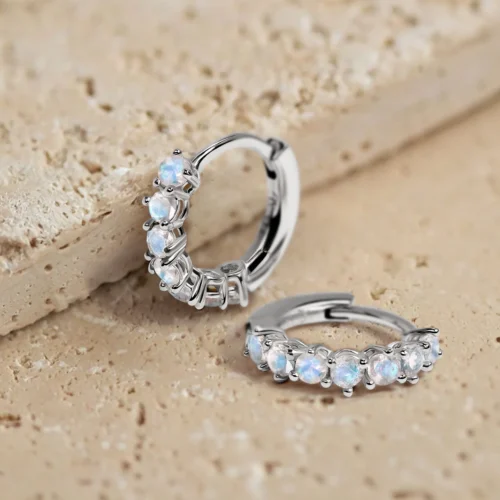 moonstone earring