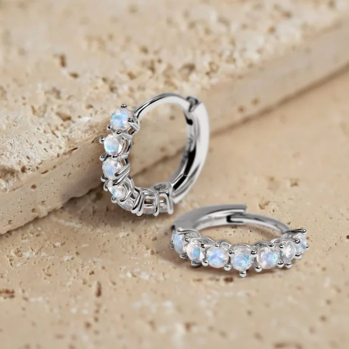 moonstone earring