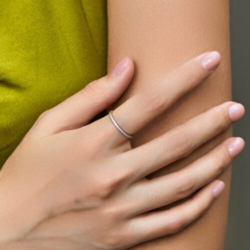 moissanite ring