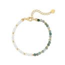 moss agate bracelet