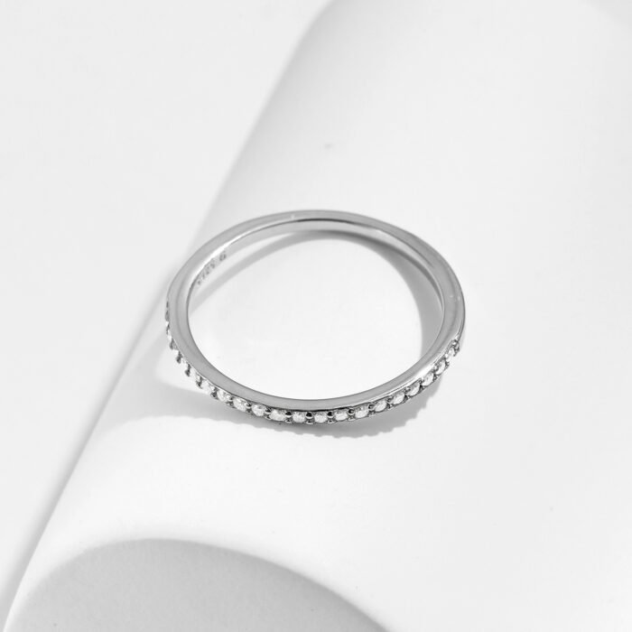 moissanite ring