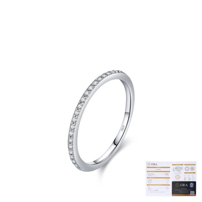moissanite ring