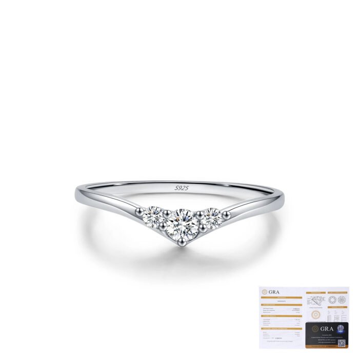 moissanite ring
