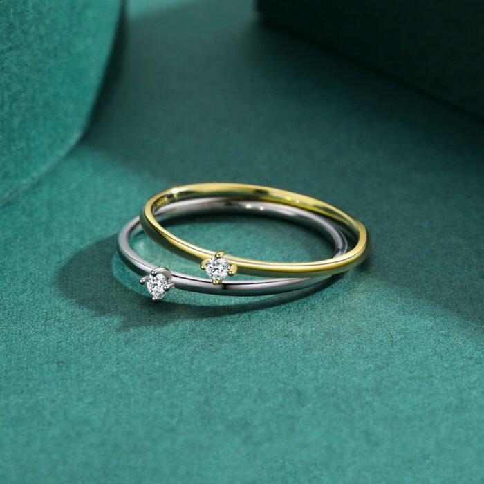 moissanite ring