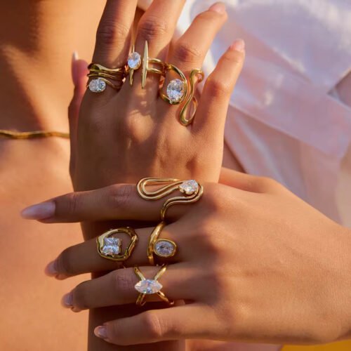 Oval Diamond Ring