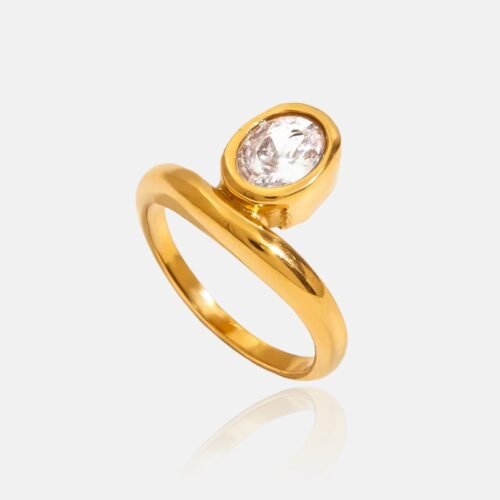 Oval Diamond Ring
