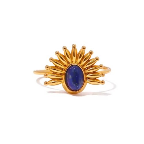 lapis open ring