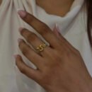 Adjustable Wavy Ring