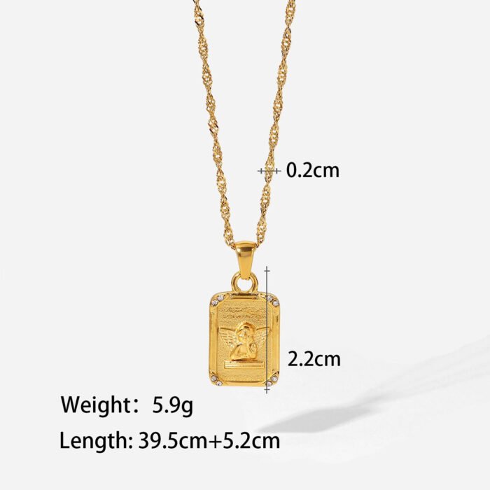 Angel Pendant Necklace