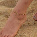Crystal Tassel Anklet