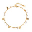 Crystal Tassel Anklet