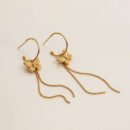 Butterfly Hoop Earrings