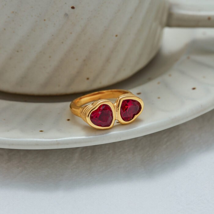 Red Heart Ring