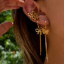 Butterfly Hoop Earrings