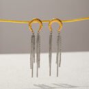Moon Dangle Earrings