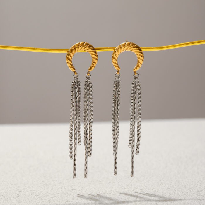 Moon Dangle Earrings