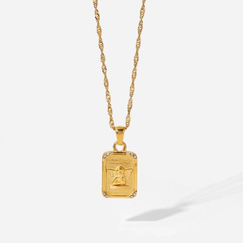 Angel Pendant Necklace