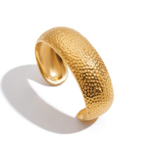 Hammered Cuff Bracelet