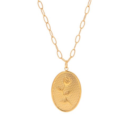 Rose Pendant Necklace