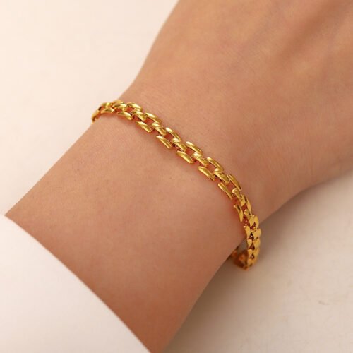 Gold Chain Bracelet