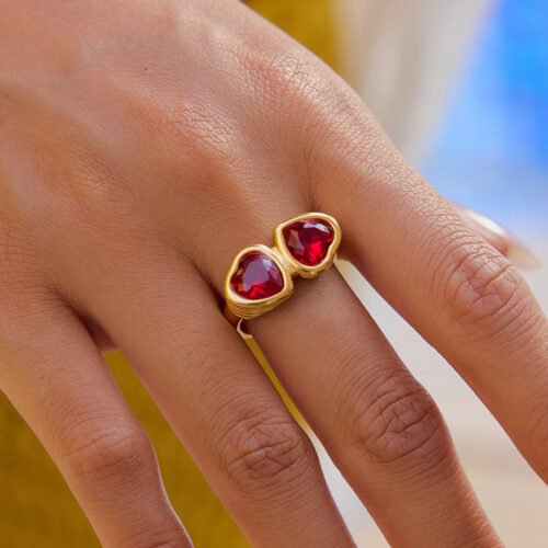Red Heart Ring