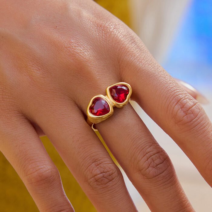 Red Heart Ring