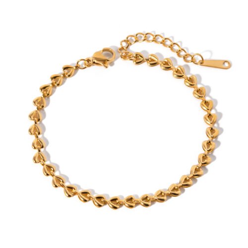 Heart Chain Bracelet