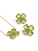 Clover Necklace & earrings