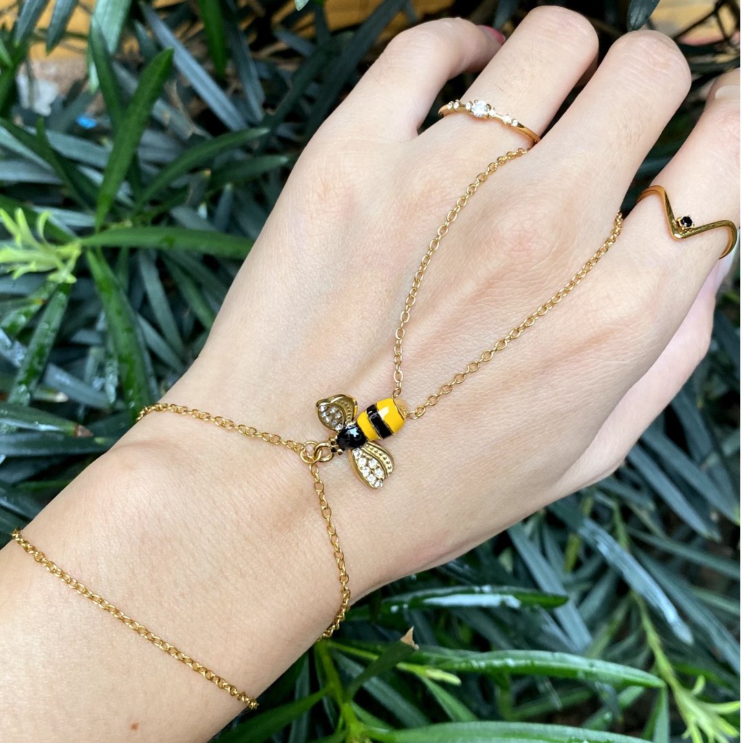Bee Hand Chain