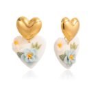 Blossom Heart Earrings
