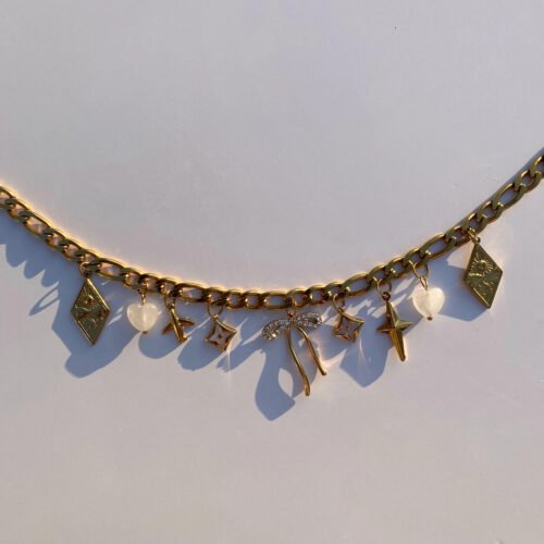 Bow Charm Necklace