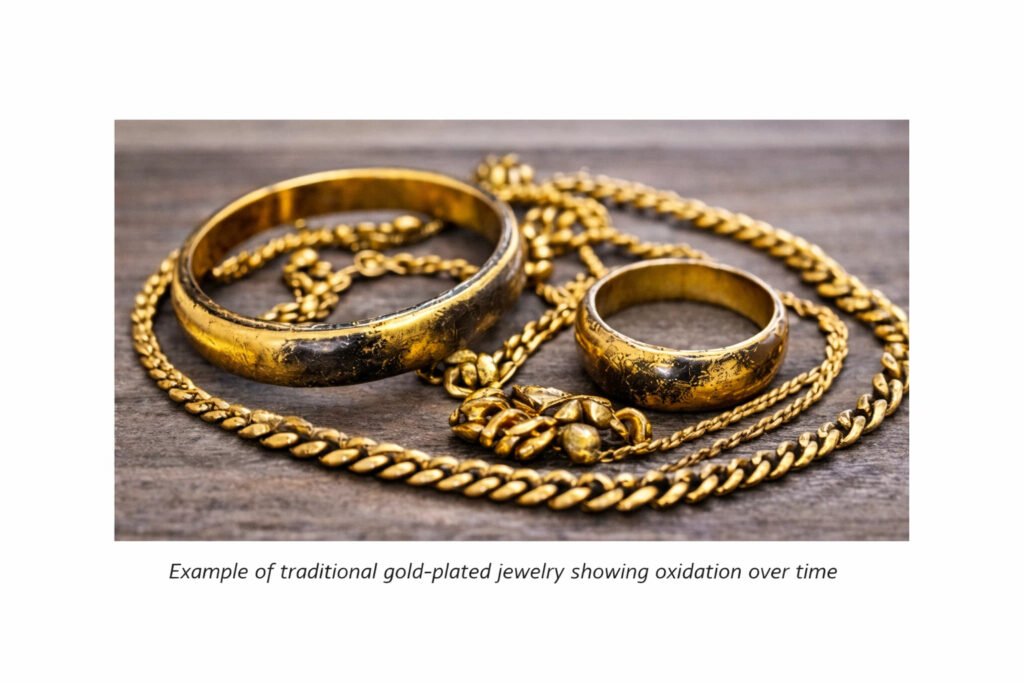 stainless steel PVD gold plating Jewelry