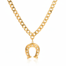 horseshoe necklace