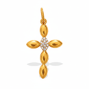 stainless steel cross pendant