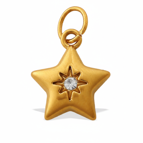 Puffy Star Charm