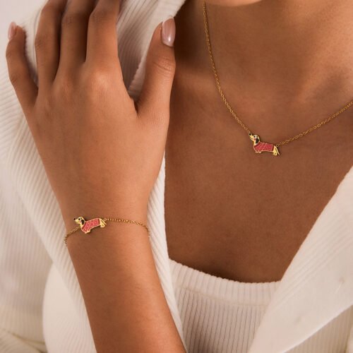 Waterproof Gold Dog Jewelry