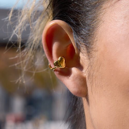Heart Ear Cuff