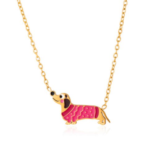 Waterproof Gold Dog Jewelry