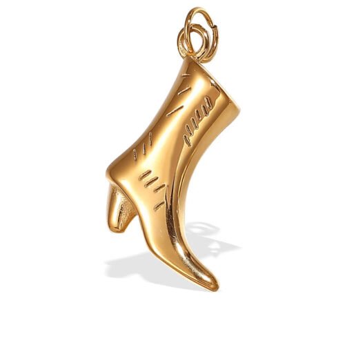 Gold Boot Charm