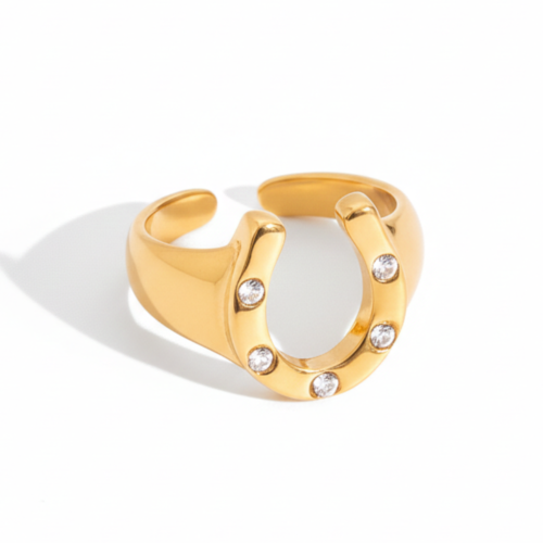 Horseshoe Adjustable Ring