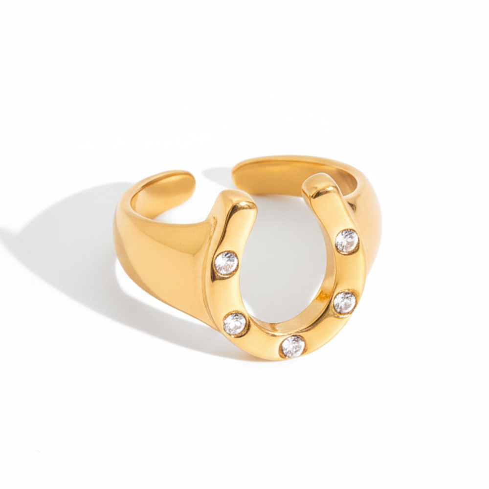 Horseshoe Adjustable Ring