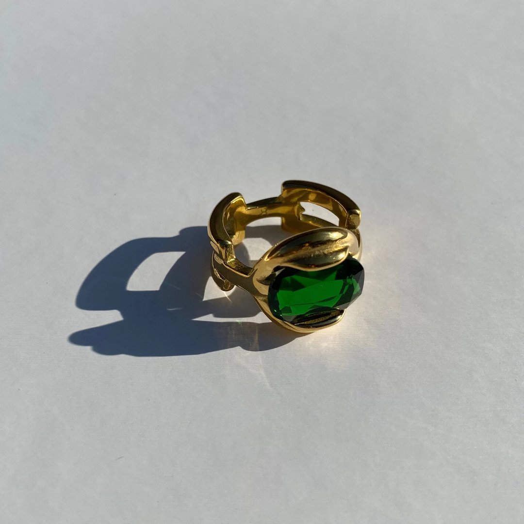 Emerald Muse Ring